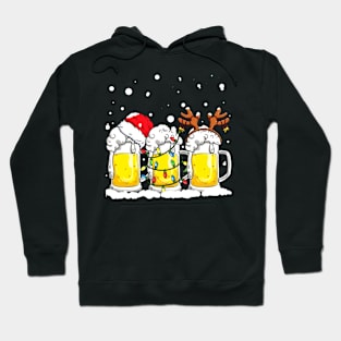 Beer hunting Christmas Hoodie